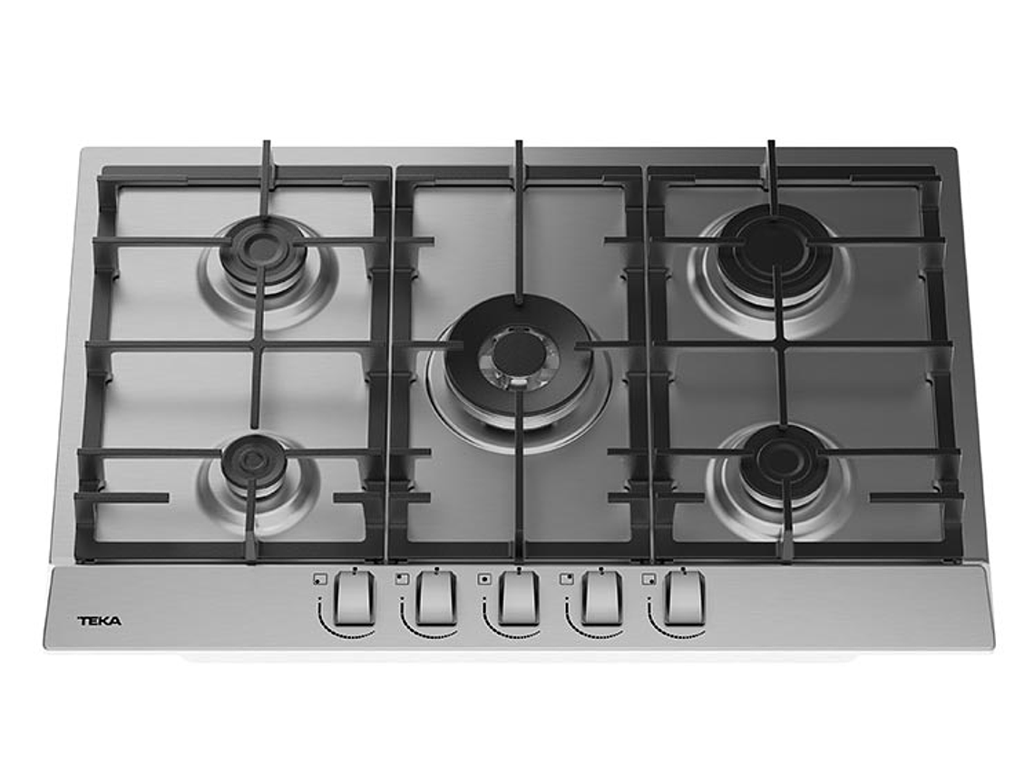 ENCIMERA GAS TEKA 5 PLATOS GSC 75330 SBA IX 4
