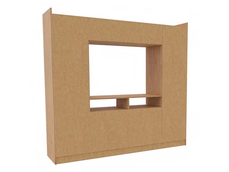 CLOSET YARDAS G584 CARVALLE ASPEN 2 PUERTAS 3 CAJONES BLANCO 2