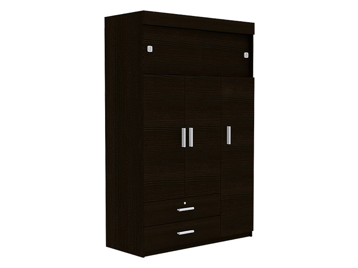 CLOSET TUHOME MANILA WENGUE 5 PUERTAS 2 CAJONES 1