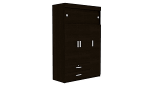 CLOSET TUHOME MANILA WENGUE 5 PUERTAS 2 CAJONES