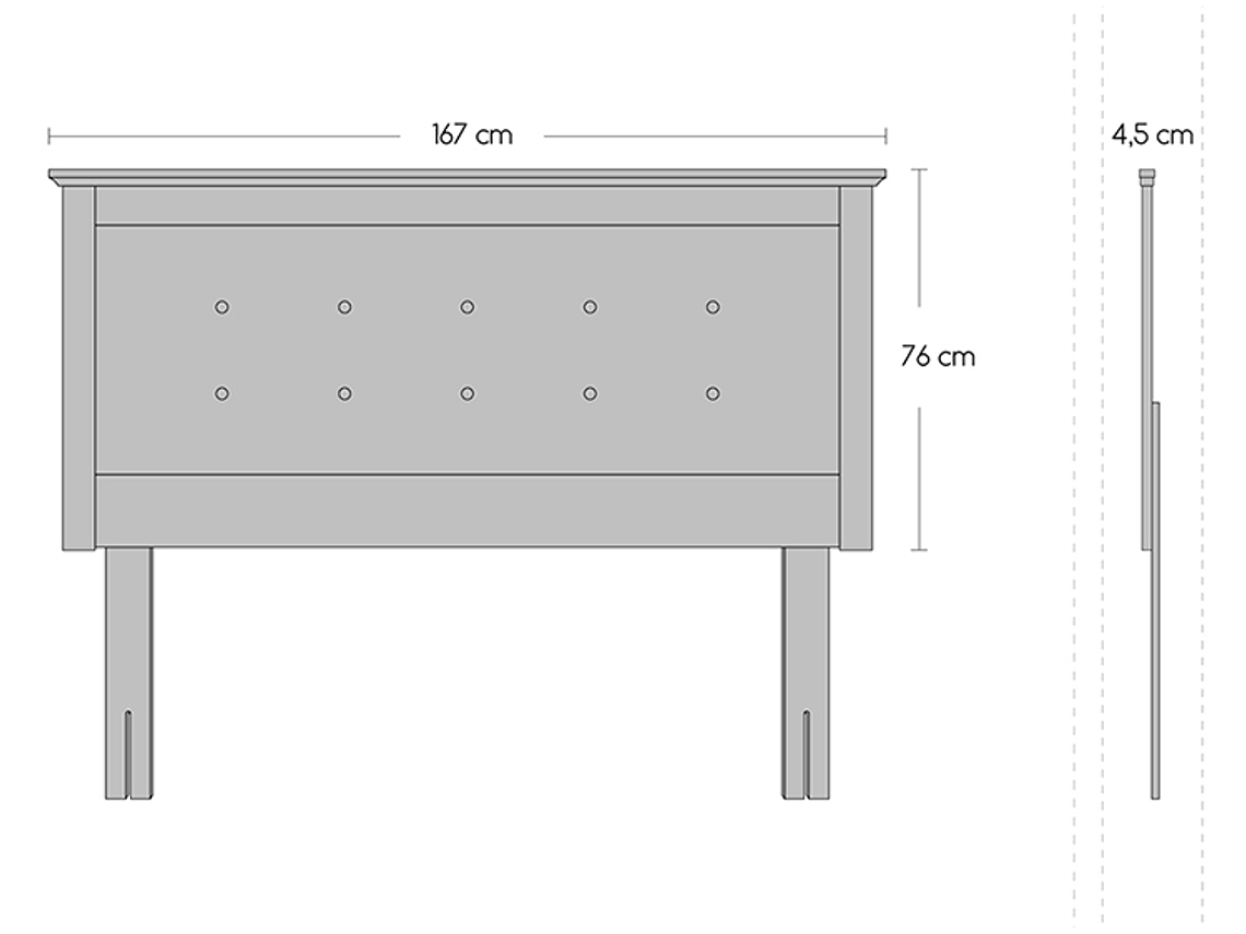 JUEGO DE DORMITORIO CELTA CAMA EUROPEA TERAPEUTIC 2 PLAZAS + SET TOLEDO 7