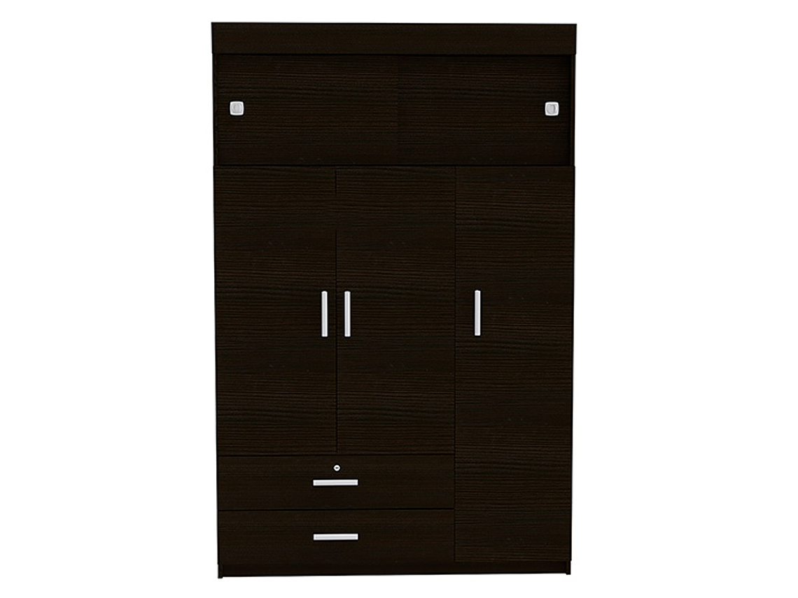 CLOSET TUHOME MANILA WENGUE 5 PUERTAS 2 CAJONES 5
