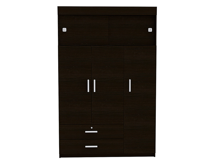 CLOSET TUHOME MANILA WENGUE 5 PUERTAS 2 CAJONES 5