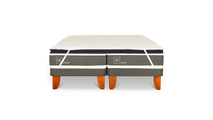 DUPLEX CAMA EUROPEA CIC ORTOPEDIC 1PL + TOPPER PREMIUM + CUBRE COLCHÓN