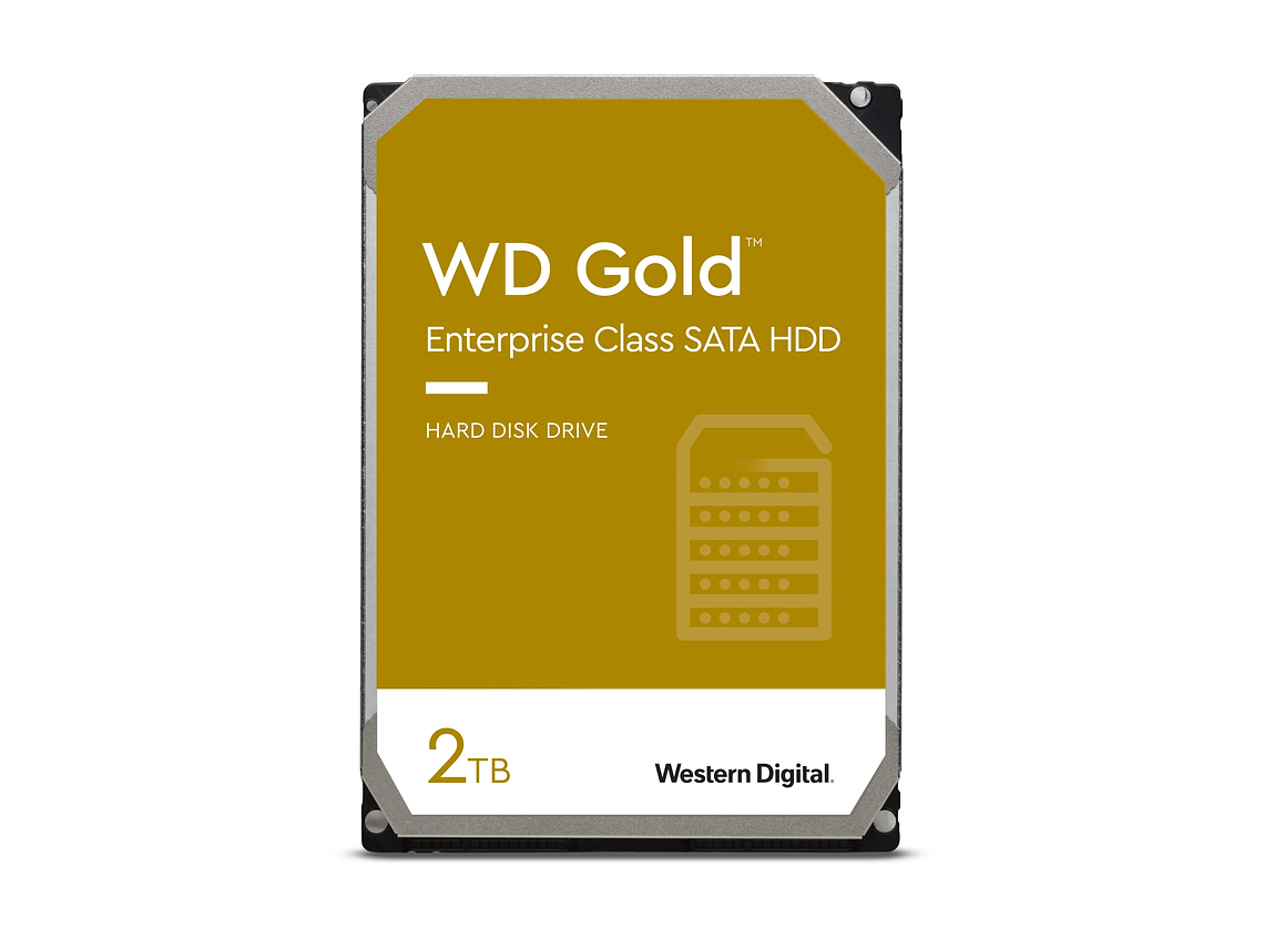 DISCO DURO WESTERN DIGITAL GOLD 2TB SATA 7200RPM 128MB 1