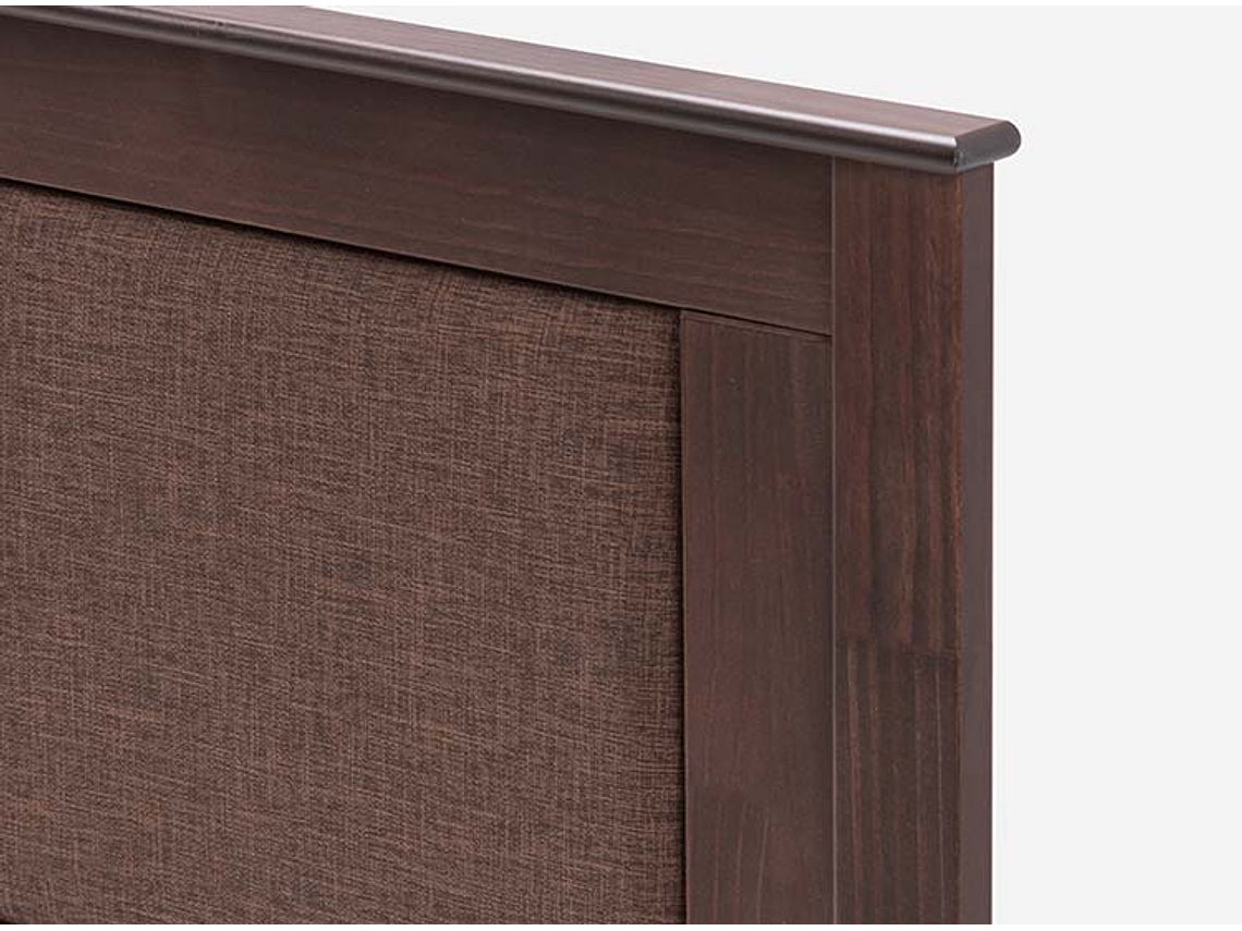 JUEGO DE DORMITORIO ROSEN CAMA EUROPEA INDIE BN 2 PLAZAS AZUL + SET RACHEL 5