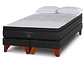 BOX SPRING ROSEN TEMPO BD 2 PL + ALMOHADAS EXTRA - Miniatura 1