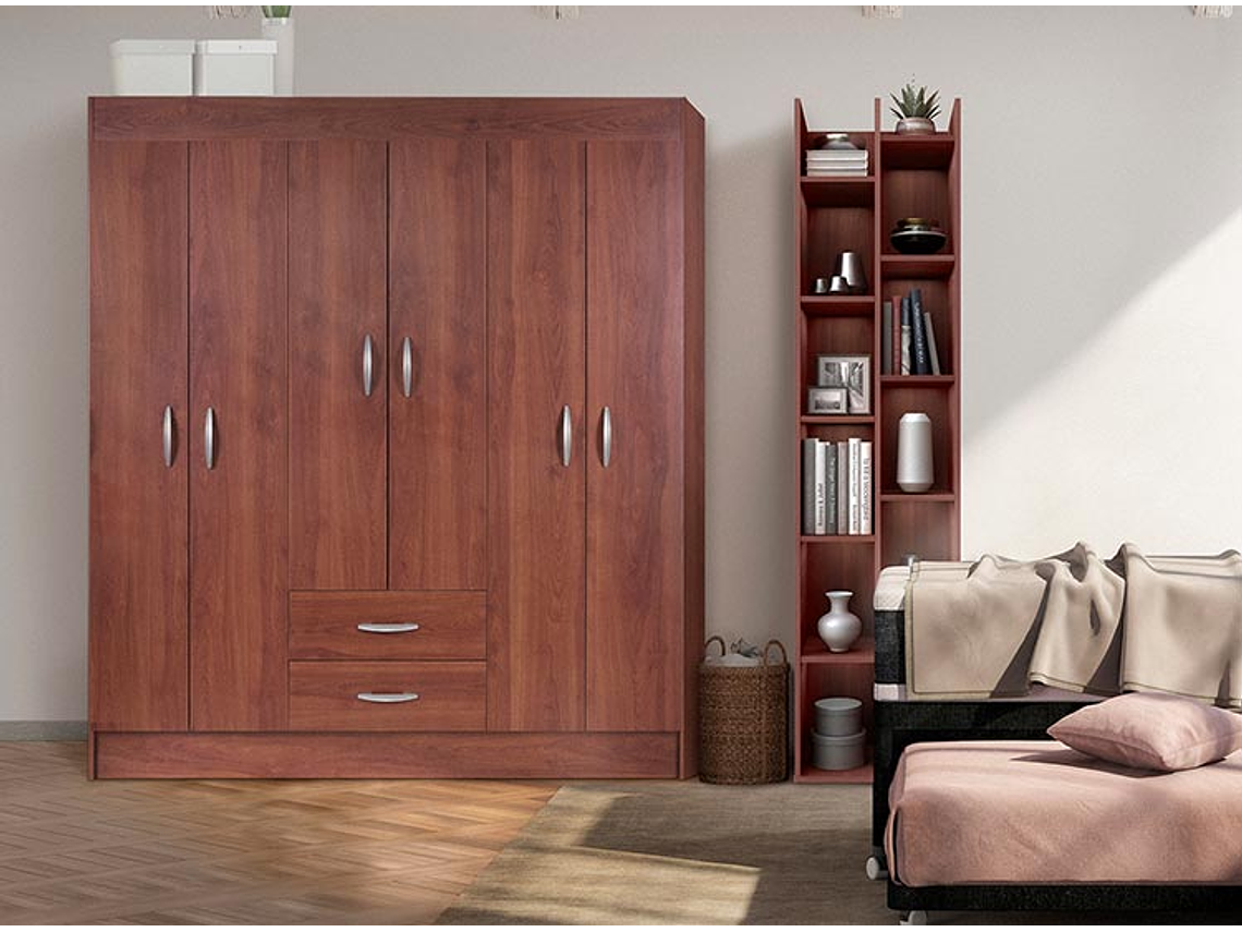 SET CIC CLOSET TRANCURA + LIBRERO SUCRE 5