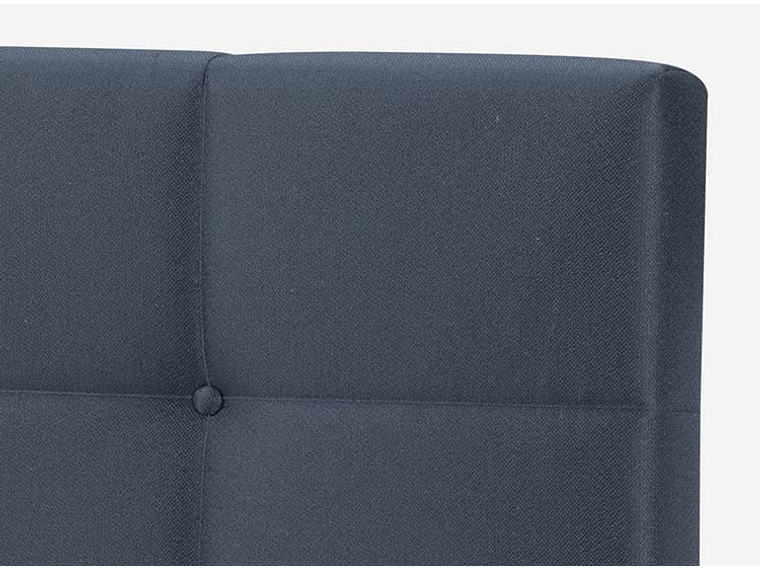 JUEGO DE DORMITORIO ROSEN CAMA EUROPEA INDIE 1 PLAZA + SET ISSEY AZUL 6