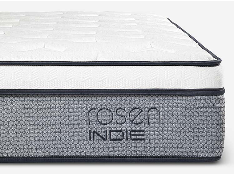 JUEGO DE DORMITORIO ROSEN CAMA EUROPEA INDIE 1 PLAZA + SET ISSEY AZUL 7