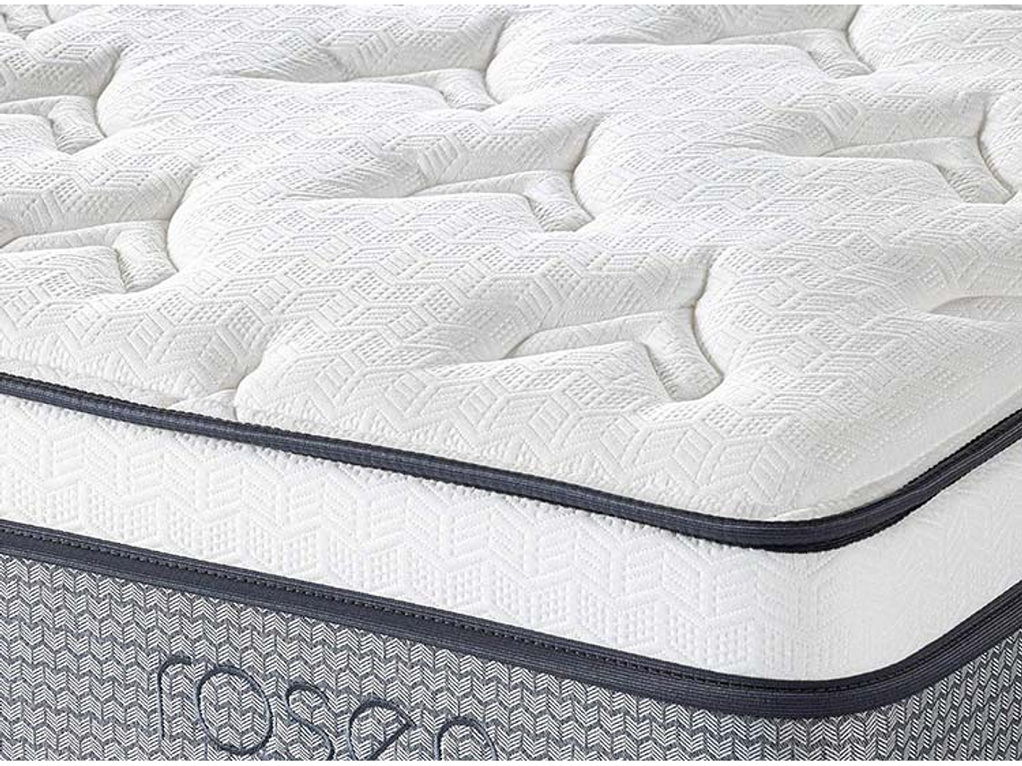 JUEGO DE DORMITORIO ROSEN CAMA EUROPEA INDIE PM BN 2 PLAZAS + SET FERRARA GRIS 6