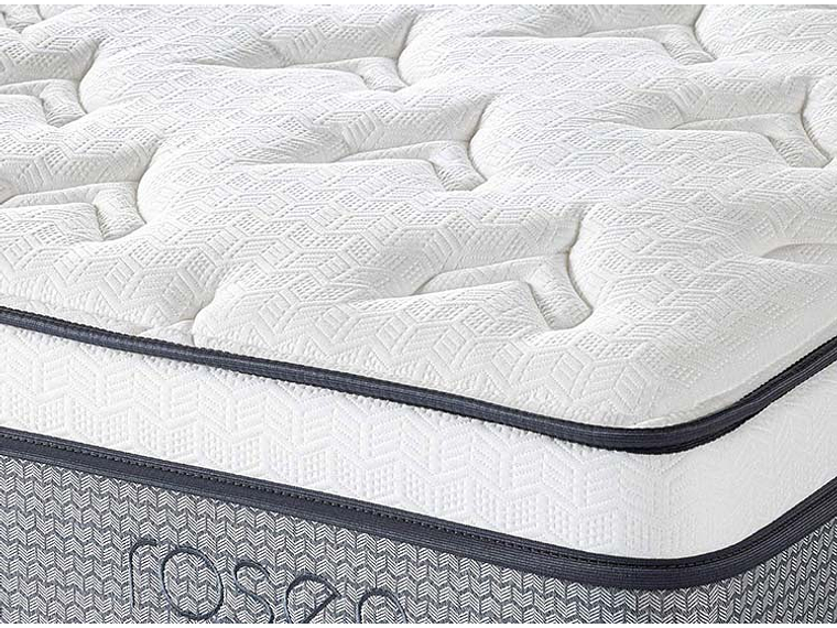 JUEGO DE DORMITORIO ROSEN CAMA EUROPEA INDIE PM BN 2 PLAZAS + SET FERRARA GRIS 6