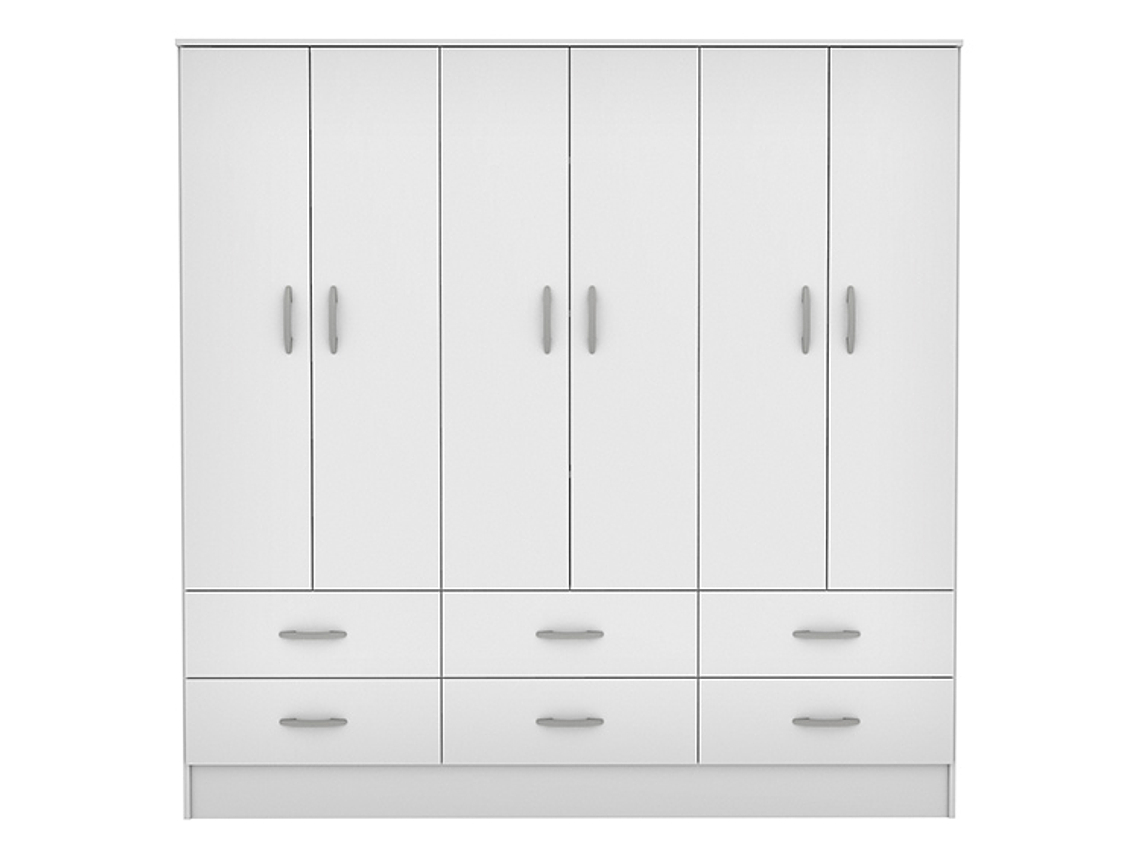 CLOSET CIC MAIPO BLANCO 6P 6C 1