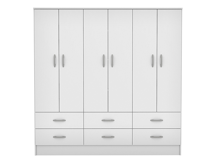 CLOSET CIC MAIPO BLANCO 6P 6C 1