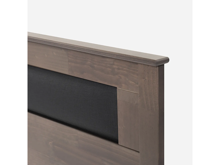 JUEGO DE DORMITORIO ROSEN CAMA EUROPEA NEW STYLE 6 BN 2 PLAZAS + SET FERRARA GRIS 2