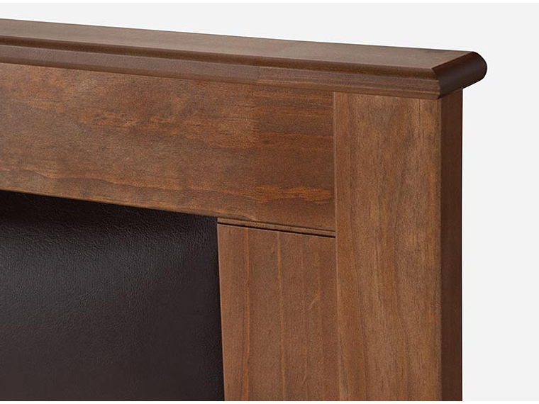 JUEGO DE DORMITORIO ROSEN CAMA BOXET INDIE 2 PLAZAS + RESPALDO FERRARA 5