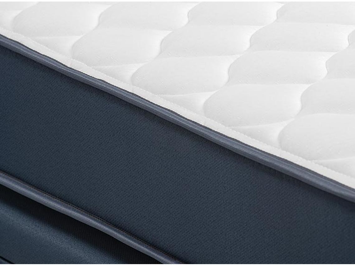 JUEGO DE DORMITORIO ROSEN CAMA BOXET UPLINE 1 PLAZA + SET VENETO 8