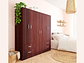 CLOSET CIC MAIPO 6 PUERTAS / 4 CAJONES 180 CM CHOCOLATE - Miniatura 7