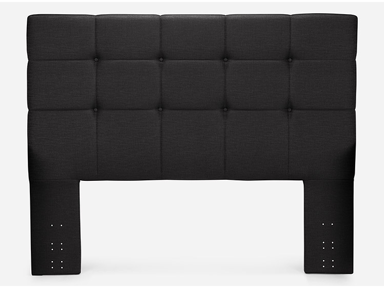 JUEGO DE DORMITORIO ROSEN CAMA EUROPEA INDIE BD 2 PLAZAS + RESPALDO ISSEY GRIS 3