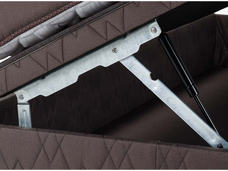 JUEGO DE DORMITORIO ROSEN CAMA BOXET ERGO T 1 PLAZA + SET VENETO 7