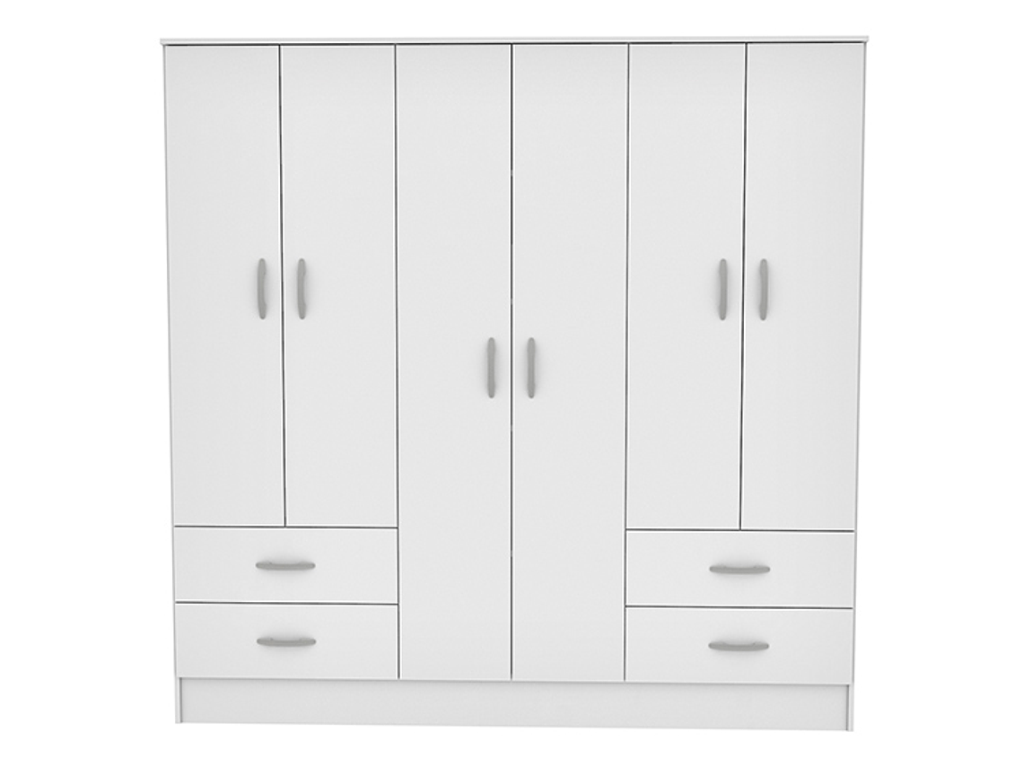 CLOSET CIC MAIPO BLANCO 6P 4C 2