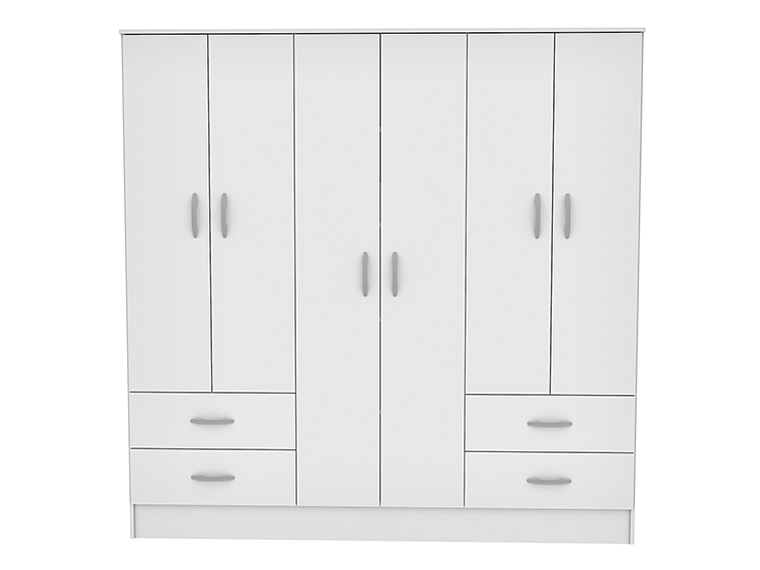 CLOSET CIC MAIPO BLANCO 6P 4C 2