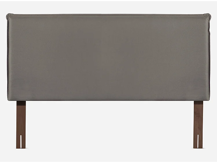 JUEGO DE DORMITORIO ROSEN CAMA EUROPEA TEMPO BD 2 PLAZAS + RESPALDO MAURICE GRIS 3