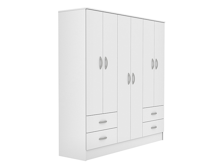 CLOSET CIC MAIPO BLANCO 6P 4C 3