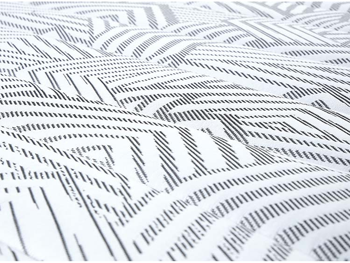 JUEGO DE DORMITORIO ROSEN CAMA EUROPEA TEMPO BD 2 PLAZAS + RESPALDO MAURICE GRIS 6