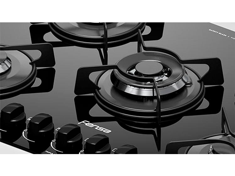 ENCIMERA GAS FENSA 5 PLATOS F GC75V A 3
