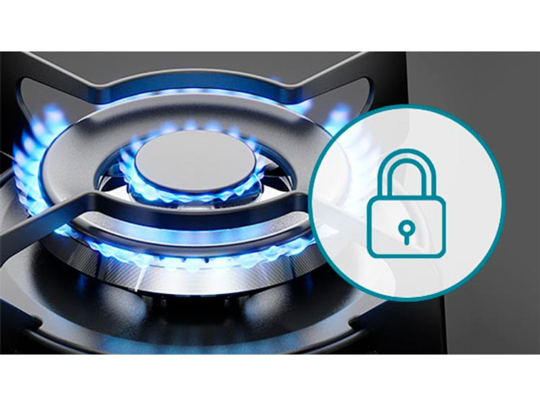 ENCIMERA GAS FENSA 5 PLATOS F GC75V A 4