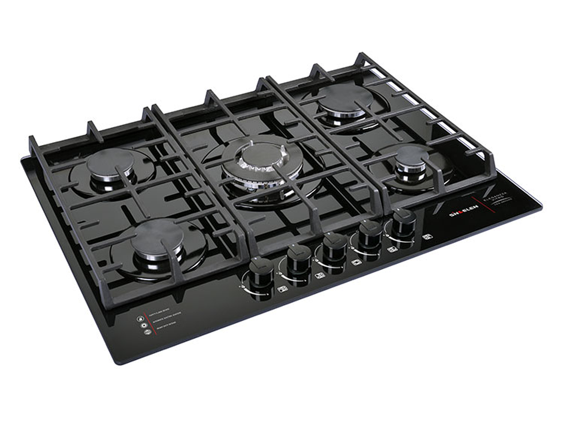 ENCIMERA GAS LICUADO SINDELEN 5 PLATOS CEG-4800NG 3