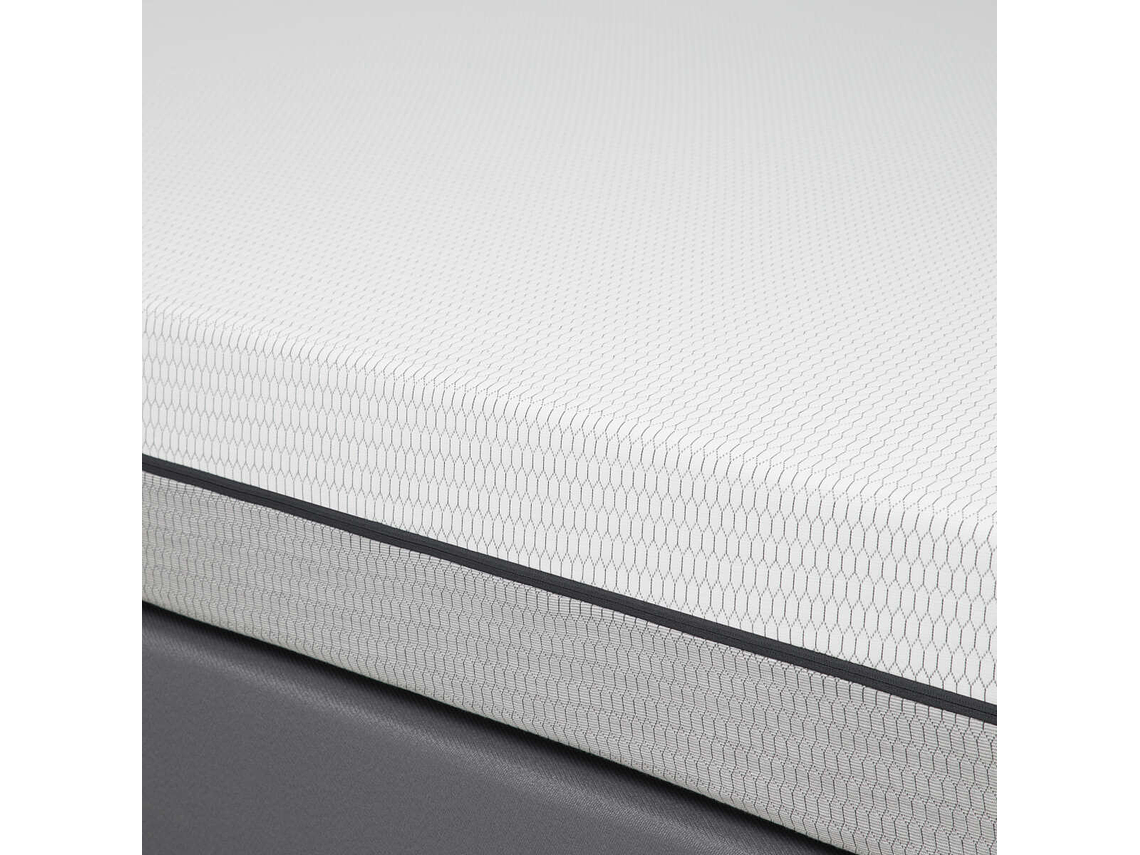 CAMA PRATTA 2 PLAZAS PATA MADERA BD + MUEBLES TABOR GRAFITO 7