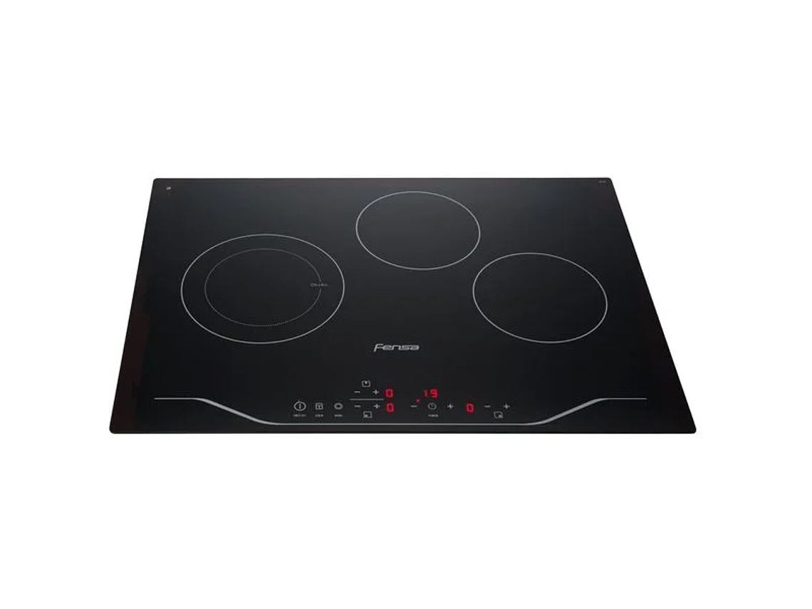 ENCIMERA ELÉCTRICA 3 PLATOS FENSA VITROCERÁMICA FEV 3T 1