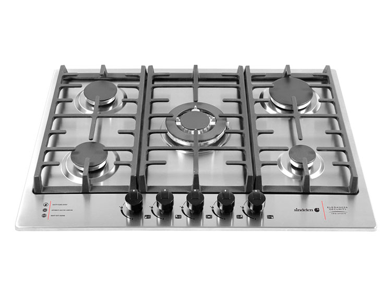 ENCIMERA GAS SINDELEN 5 PLATOS CEG-4700IN C 2