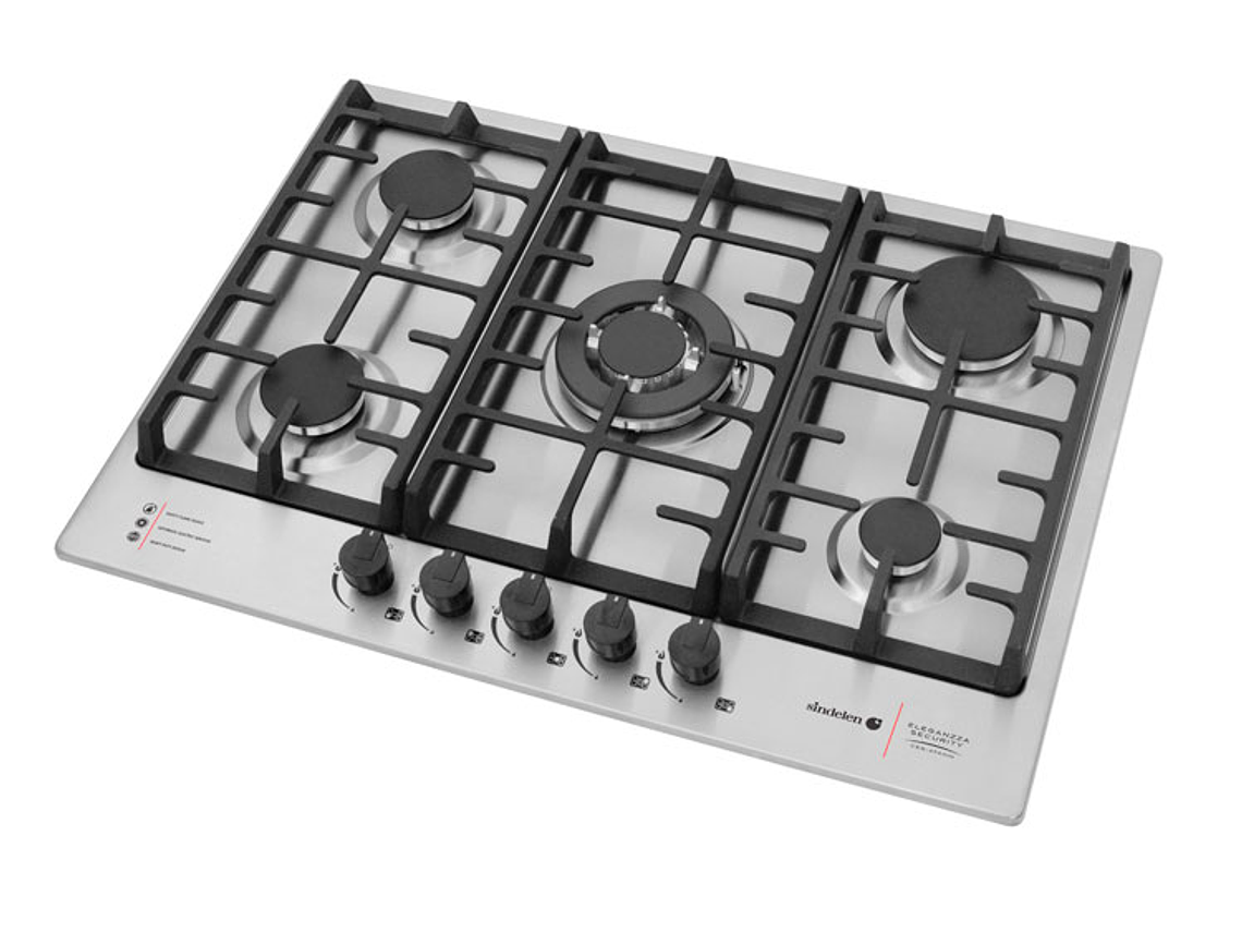 ENCIMERA GAS SINDELEN 5 PLATOS CEG-4700IN C 3