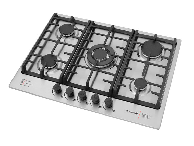 ENCIMERA GAS SINDELEN 5 PLATOS CEG-4700IN C 3
