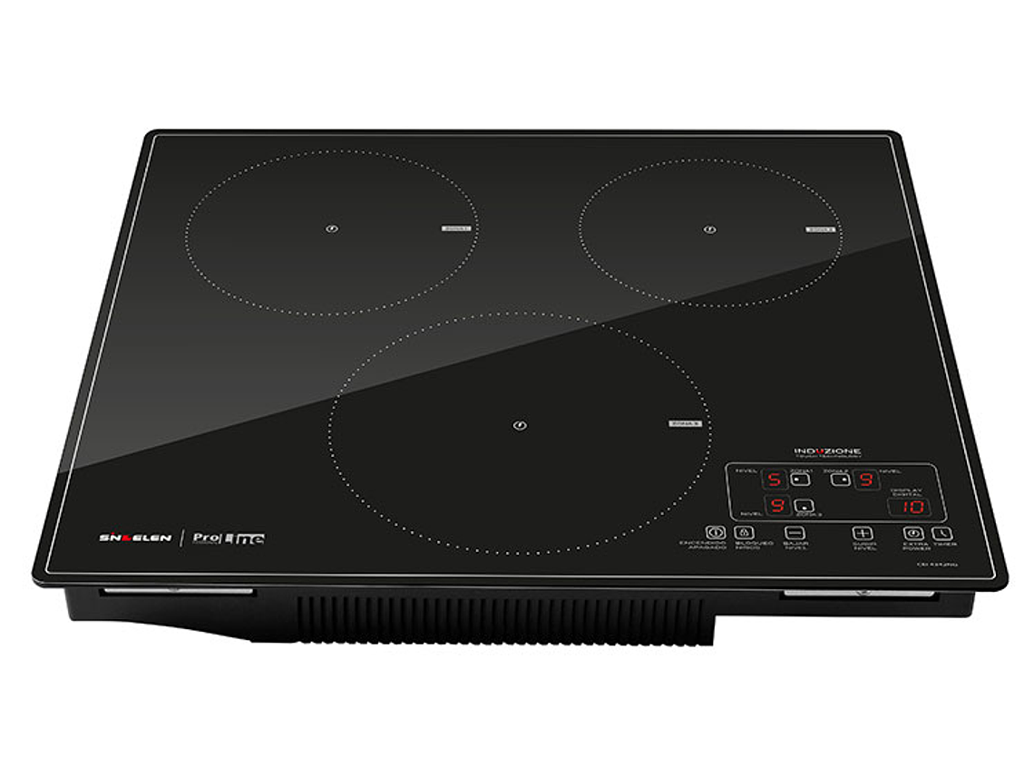 ENCIMERA ELÉCTRICA PLACAS DE INDUCCIÓN SINDELEN 3 PLATOS CEI-4342NG 1