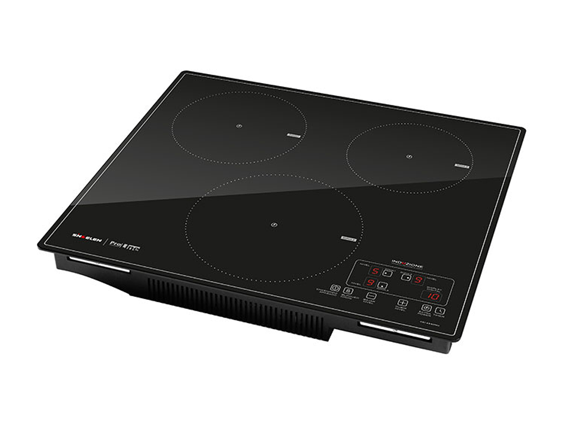 ENCIMERA ELÉCTRICA PLACAS DE INDUCCIÓN SINDELEN 3 PLATOS CEI-4342NG 2