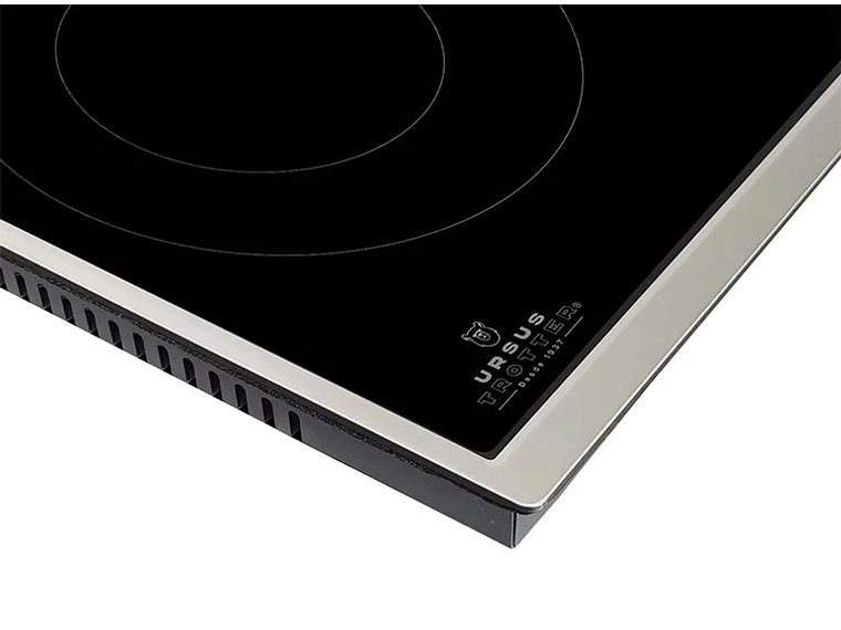 ENCIMERA VITROCERAMICA EMPOTRABLE ELÉCTRICA URSUS TROTTER 4 QUEMADORAS UT-VCT 4P INOX 4