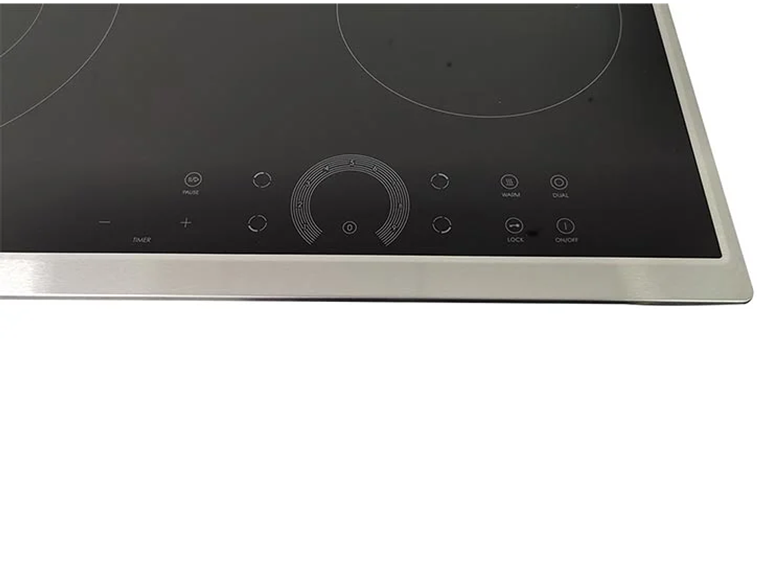 ENCIMERA VITROCERAMICA EMPOTRABLE ELÉCTRICA URSUS TROTTER 4 QUEMADORAS UT-VCT 4P INOX 6
