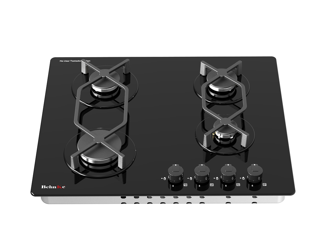 ENCIMERA VITRO GAS 4 QUEMADORES ETERNITY 2