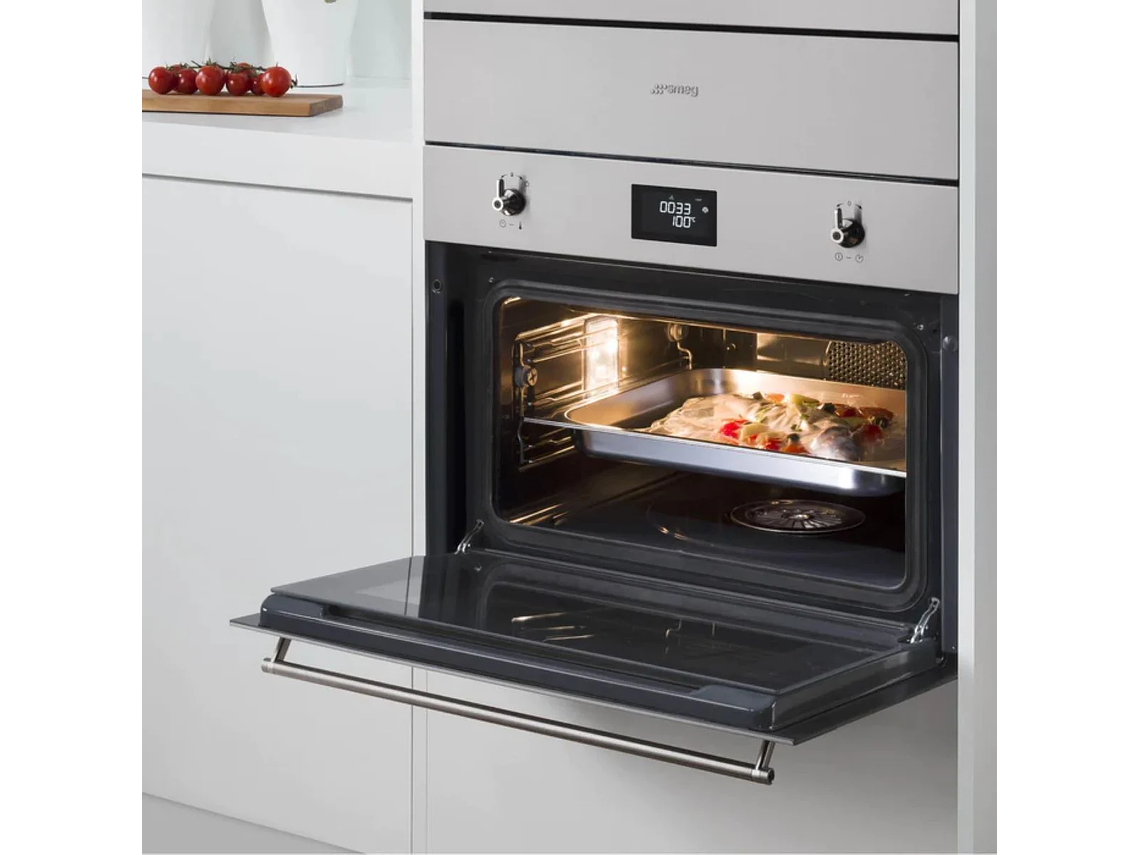 HORNO SMEG CLASSICA VAPOR 45 MODELO SF4390VCX1 2