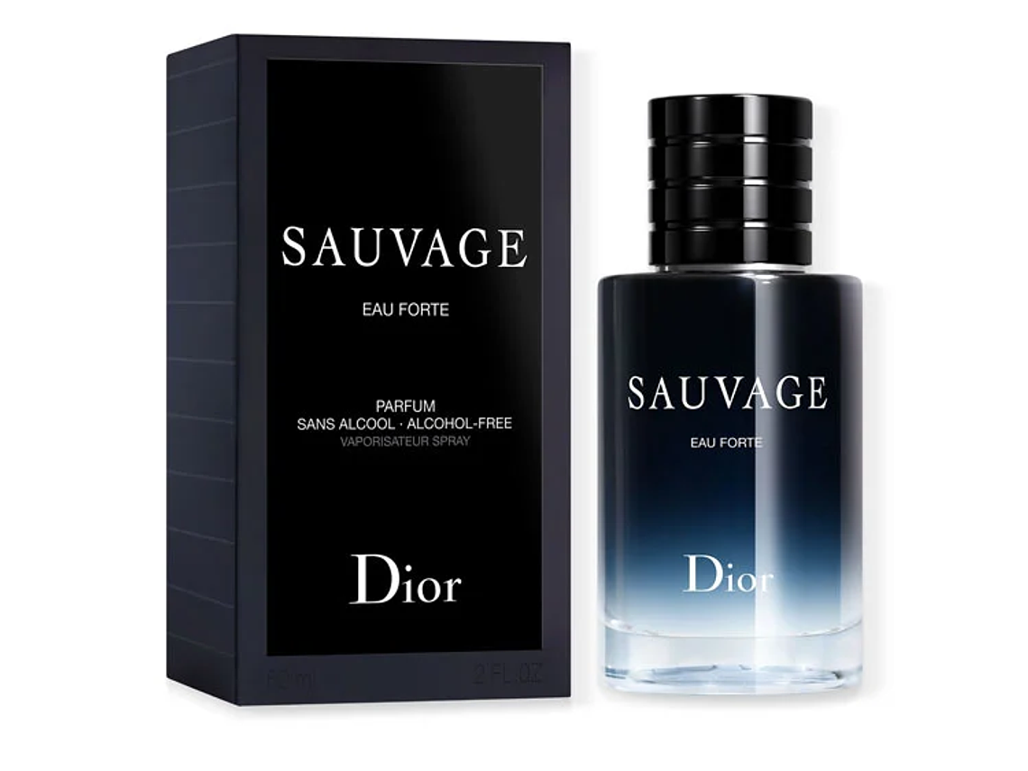 PERFUME DIOR SAUVAGE EAU FORTE HOMBRE EDP 100 ML SIN ALCOHOL 2
