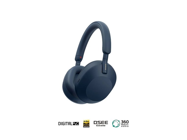 AUDÍFONOS SONY WH-1000XM5 NOISE CANCELLING BLUETOOTH AZUL 1