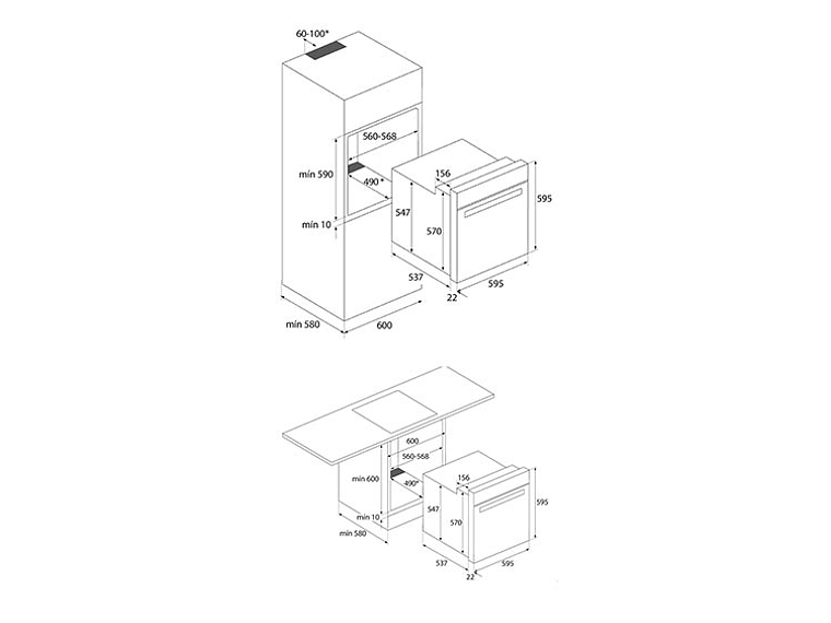 HORNO ELÉCTRICO TEKA STEAKMASTER EMPOTRABLE 9