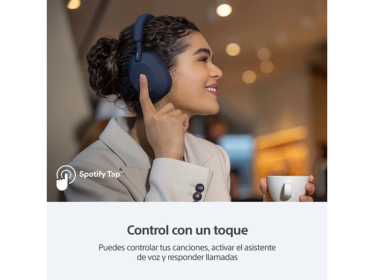 AUDÍFONOS SONY WH-1000XM5 NOISE CANCELLING BLUETOOTH AZUL 6