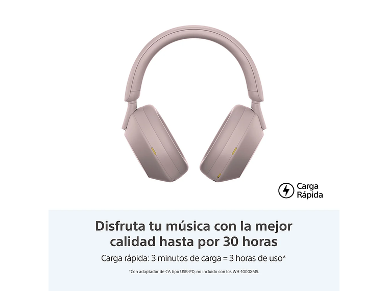 AUDÍFONOS INALÁMBRICOS CON NOISE CANCELLING WH-1000XM5 5