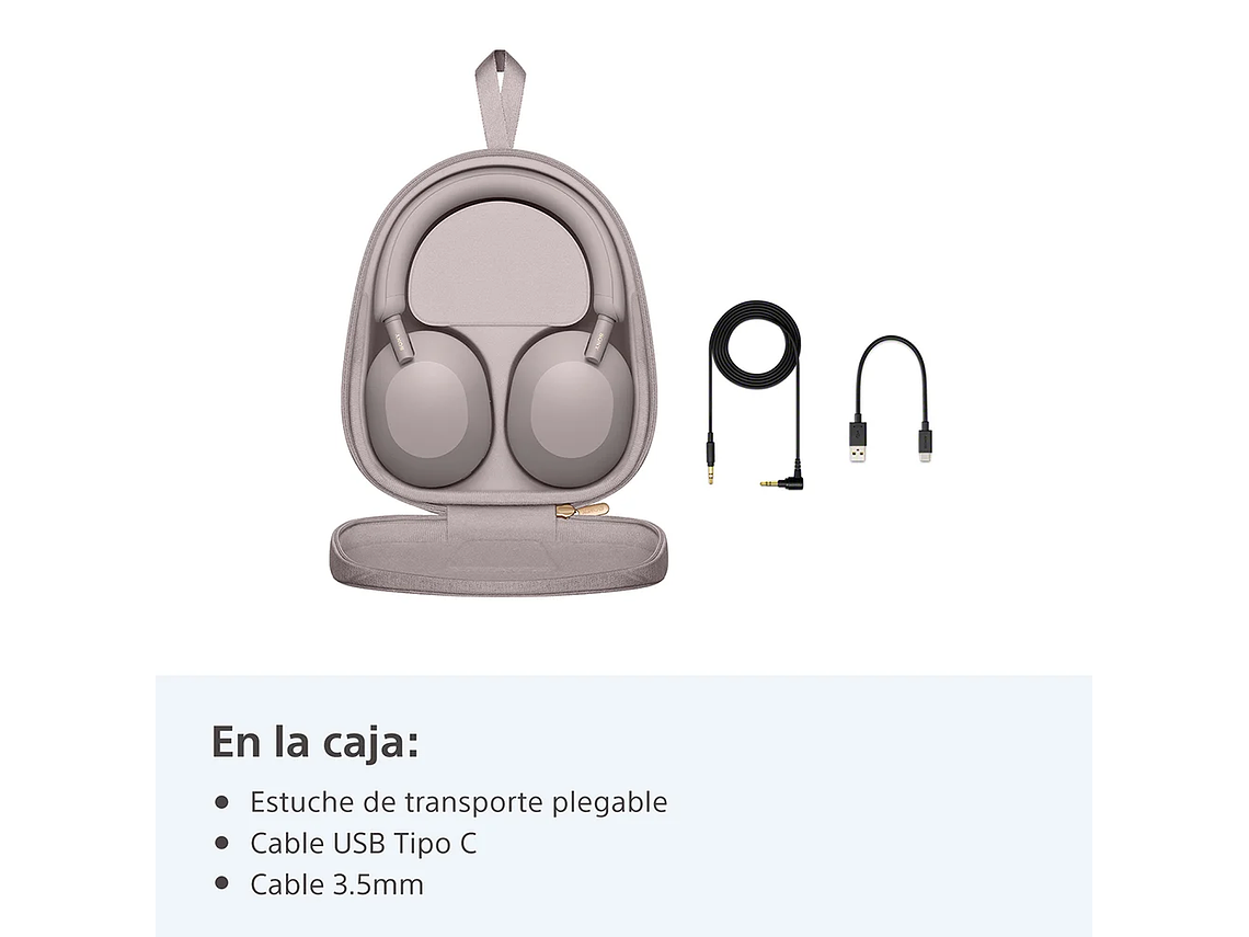 AUDÍFONOS INALÁMBRICOS CON NOISE CANCELLING WH-1000XM5 7