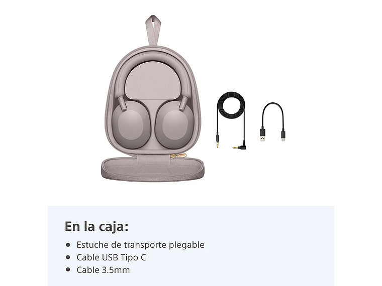 AUDÍFONOS INALÁMBRICOS CON NOISE CANCELLING WH-1000XM5 7